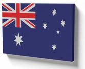 Quadro Decorativo Premium Tela 50x70 bandeira australia oceania