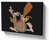 Quadro Decorativo Premium Tela 50x70 capitao caverna heroi antigo