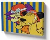 Quadro Decorativo Premium Tela 50x70 dick vigarista e mutley rindo Quadro Decorativo Premium Tela 50x70 dick vigarista e mutley rindo