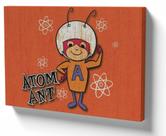Quadro Decorativo Premium Tela 50x70 formiga atomica super heroi antigo