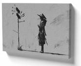 Quadro Decorativo Premium Tela 50x70 samurai japao flechas Quadro Decorativo Premium Tela 50x70 samurai japao flechas