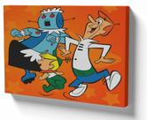 Quadro Decorativo Premium Tela 50x70 the jetsons rosie
