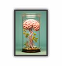Quadro Decorativo Profissão Psicologia Cerebro Pote Quadro Decorativo Profissão Psicologia Cerebro Pote