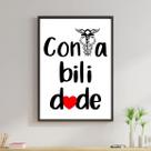 Quadro Decorativo Profissões - Contabilidade 45x34cm