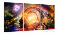 Quadro Decorativo Psicologia Consultório Mente 3 peças Quadro Decorativo Psicologia Consultório Mente 3 peças