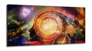 Quadro Decorativo Psicologia Consultório Mente em Tecido Canvas 130x60 Quadro Decorativo Psicologia Consultório Mente em Tecido Canvas 130x60