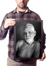Quadro Decorativo Ramana Maharshi Guru Quadro Decorativo Ramana Maharshi Guru