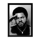 Quadro Decorativo Rap Ice Cube Arte Moldurada Quadro Decorativo Rap Ice Cube Arte Moldurada