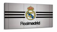 Quadro decorativo Real Madrid C F em Tecido Canvas 130x60