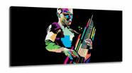 Quadro decorativo Red Hot Chili Peppers - Tela em Tecido Canvas 130x60