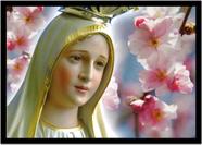 Quadro Decorativo Religioso Católico Nossa Senhora De Fátima Com Moldura RC043 Quadro Decorativo Religioso Católico Nossa Senhora De Fátima Com Moldura RC043
