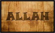 Quadro Decorativo Religiosos Alcorão Muçulmanos Islão Alá Allah Casa Salas Quartos Com Moldura RC012