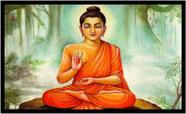 Quadro Decorativo Religiosos Budismo Buda Meditação Salas Quartos Escritórios Com Moldura RC020 Quadro Decorativo Religiosos Budismo Buda Meditação Salas Quartos Escritórios Com Moldura RC020