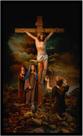 Quadro Decorativo Religiosos Jesus Cristo Cruz Católico Com Moldura RC003