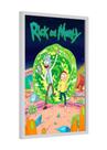 Quadro decorativo - rick and morty
