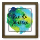 Quadro Decorativo - Rio de Janeiro - 33cm x 33cm - 260qdmm Quadro Decorativo - Rio de Janeiro - 33cm x 33cm - 260qdmm