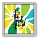 Quadro Decorativo - Rio de Janeiro - 33cm x 33cm - 262qdmb Quadro Decorativo - Rio de Janeiro - 33cm x 33cm - 262qdmb