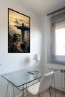 Quadro Decorativo Rio de Janeiro Cristo Redentor - 70x50cm Quadro Decorativo Rio de Janeiro Cristo Redentor - 70x50cm