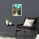 Quadro Decorativo Rio De Janeiro - Favela 24x18cm