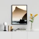 Quadro Decorativo Rio De Janeiro- Pescaria Cristo Redentor 45x34cm - com vidro Quadro Decorativo Rio De Janeiro- Pescaria Cristo Redentor 45x34cm - com vidro