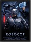 Quadro Decorativo Robocop Filmes Cartaz Cinema Decorações Com Moldura