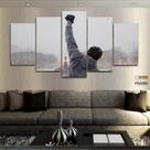 Quadro Decorativo Rock Balboa Filme 130x63 em tecido Quadro Decorativo Rock Balboa Filme 130x63 em tecido