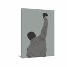 Quadro decorativo Rocky Balboa Artístico - Tela em Tecido Quadro decorativo Rocky Balboa Artístico - Tela em Tecido