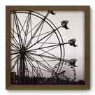 Quadro Decorativo - Roda Gigante - 33cm x 33cm - 005qdum