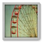Quadro Decorativo - Roda Gigante - 33cm x 33cm - 038qdub
