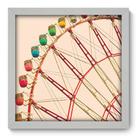 Quadro Decorativo - Roda Gigante - 33cm x 33cm - 040qdub