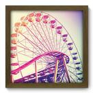 Quadro Decorativo - Roda Gigante - 33cm x 33cm - 251qddm