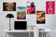 Quadro Decorativo Round 6 - Kit Com 05 Placas
