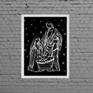 Quadro Decorativo Sagrada Família 45x34cm Quadro Decorativo Sagrada Família 45x34cm