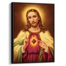 Quadro decorativo Sagrado Coração de Jesus em Luz Eterna - Art Canvas Quadro decorativo Sagrado Coração de Jesus em Luz Eterna - Art Canvas
