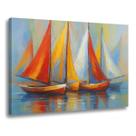 Quadro Decorativo Sala Escritório Cores Vivas Grande Linha Premium