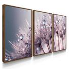 Quadro Decorativo Sala Quarto Dente De Leão Rosé Quadro Decorativo Sala Quarto Dente De Leão Rosé