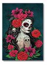 Quadro Decorativo Sala Quarto Tatuagem Caveira Mexicana Mdf