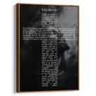 Quadro decorativo Salmo 91 - Art Canvas
