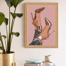 Quadro Decorativo Saltos 45x34cm - com vidro Quadro Decorativo Saltos 45x34cm - com vidro