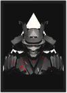 Quadro Decorativo Samurai Decorações Salas Quartos Com Moldura G002 Quadro Decorativo Samurai Decorações Salas Quartos Com Moldura G002