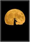 Quadro Decorativo Samurai Decorações Salas Quartos Com Moldura G004 Quadro Decorativo Samurai Decorações Salas Quartos Com Moldura G004