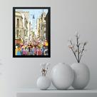 Quadro Decorativo San Telmo - Buenos Aires 33x24cm - com vidro Quadro Decorativo San Telmo - Buenos Aires 33x24cm - com vidro