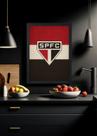 Quadro Decorativo São Paulo time monstro - Com Vidro Tamanho:21cm x 30cm (A4) Quadro Decorativo São Paulo time monstro - Com Vidro Tamanho:21cm x 30cm (A4)