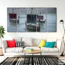 Quadro Decorativo Série Vikings em tecido 140x65 Quadro Decorativo Série Vikings em tecido 140x65