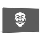 Quadro decorativo Séries Mr Robot - Tela em Tecido