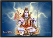 Quadro Decorativo Shiva Religiosidade Hinduísmo Decorações Com Moldura G001