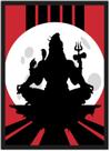 Quadro Decorativo Shiva Religiosidade Hinduísmo Decorações Com Moldura G003