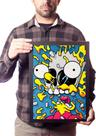 Quadro Decorativo Simpsons Bart Simpson Arte Radiação