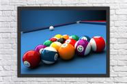 Quadro Decorativo Sinuca Jogos Bilhar Salas Decorações Com Moldura Quadro Decorativo Sinuca Jogos Bilhar Salas Decorações Com Moldura
