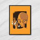 Quadro Decorativo Smoke E.T 24x18cm